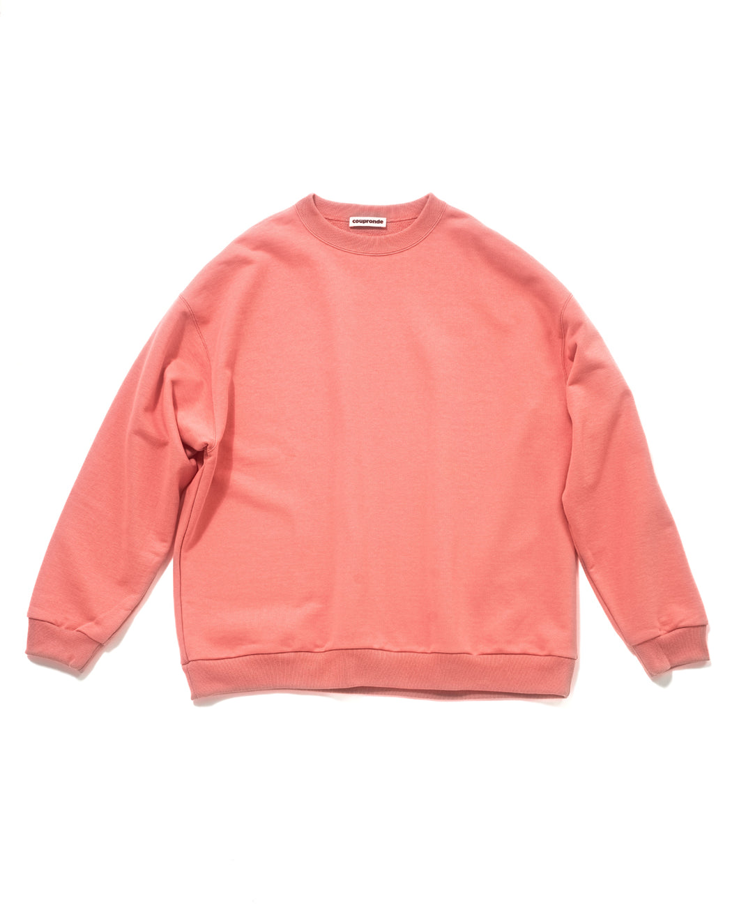 SUVIN COTTON SWEAT AGATE PINK