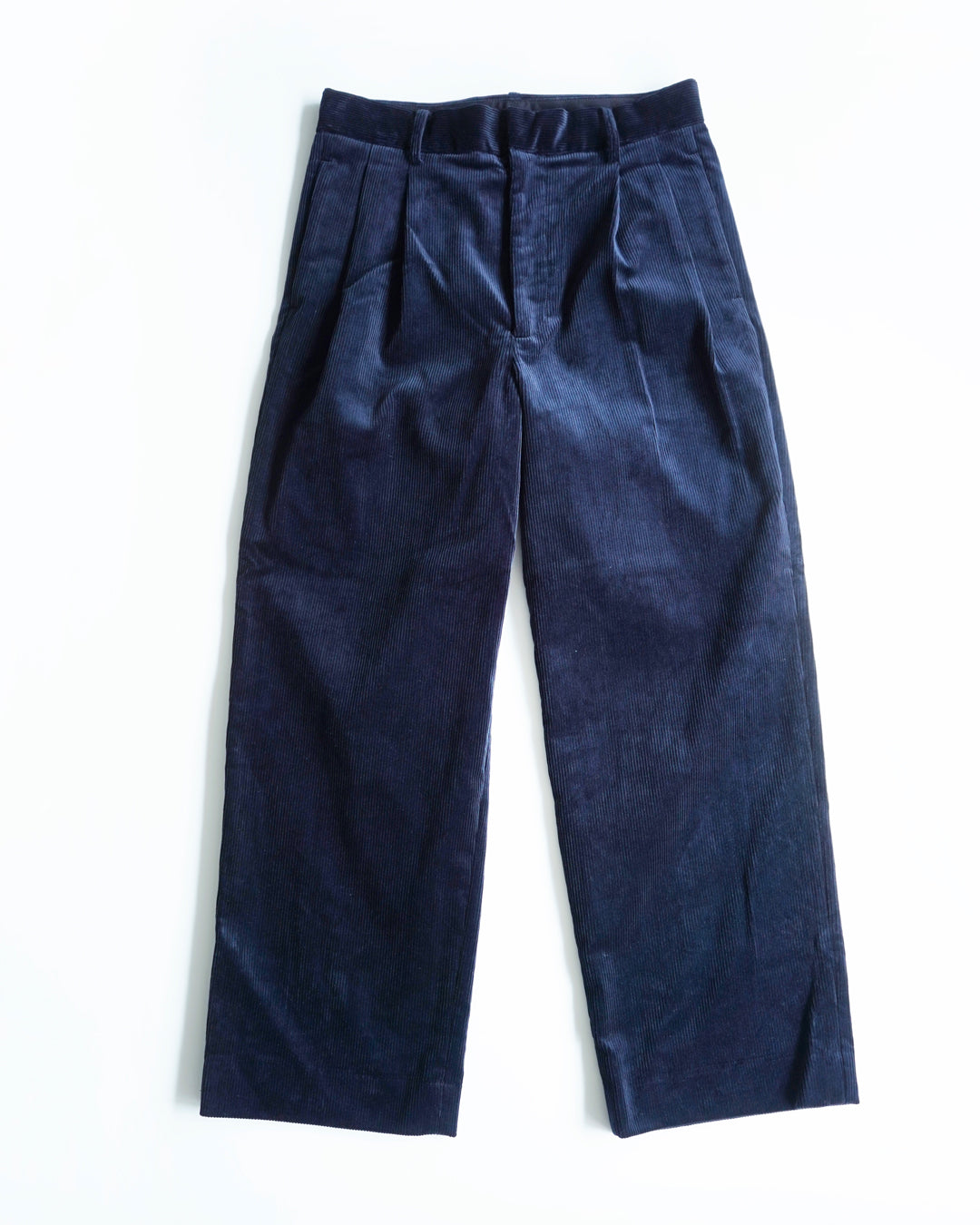 corduroy pants navy – coupronde