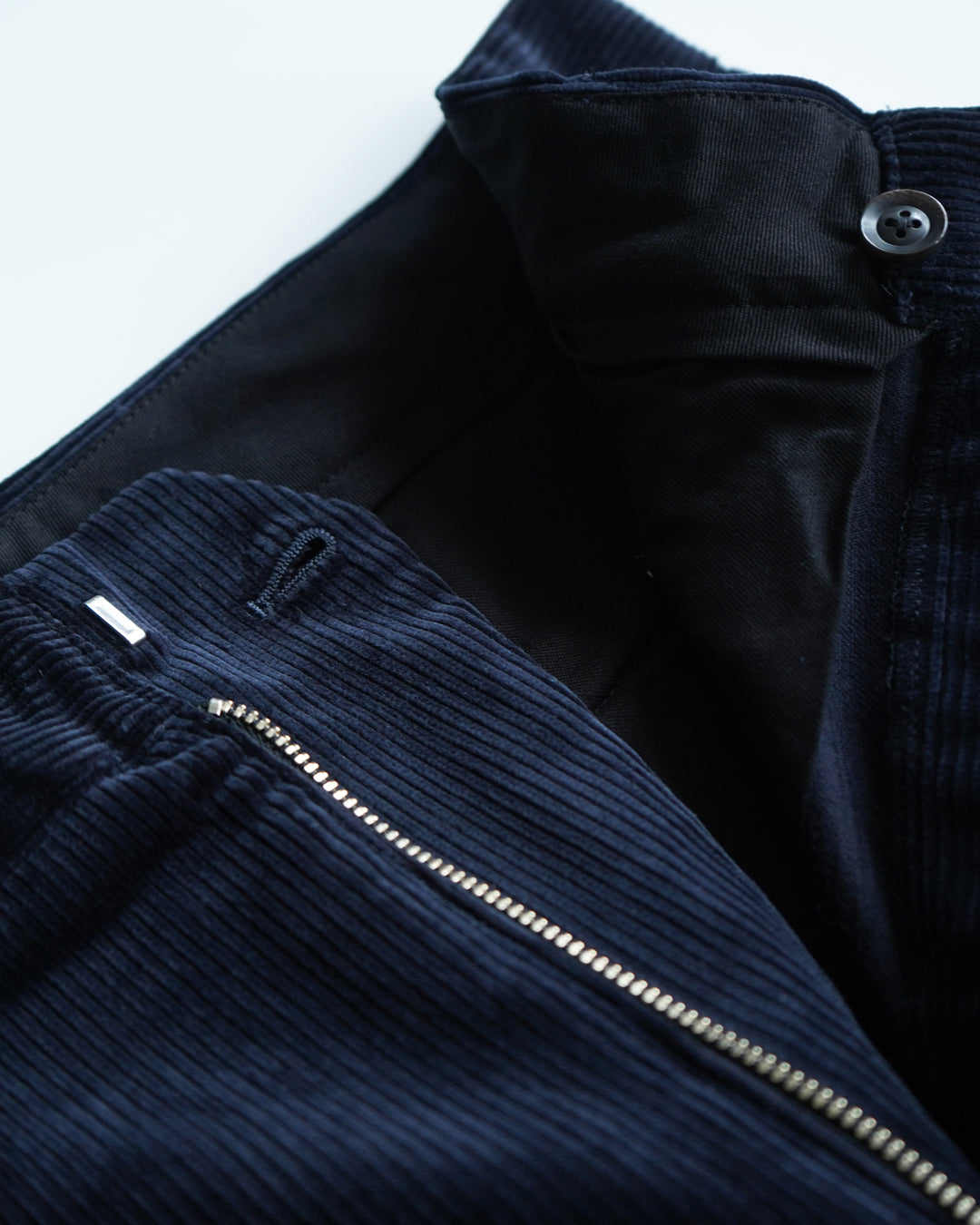 corduroy pants navy – coupronde