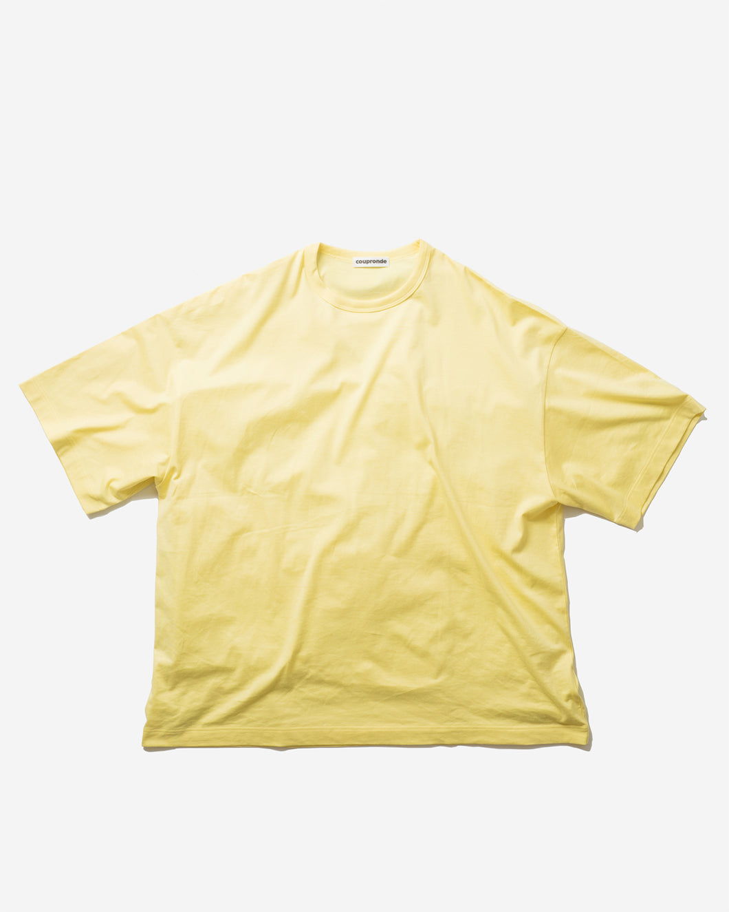 OVER SIZED SHORT SLEEVE YELLOW